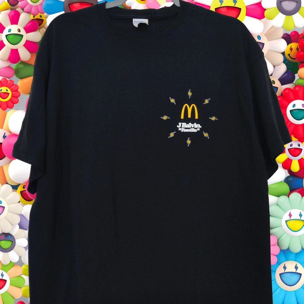 Authentic J Balvin Familia McDonald’s Employee Tee